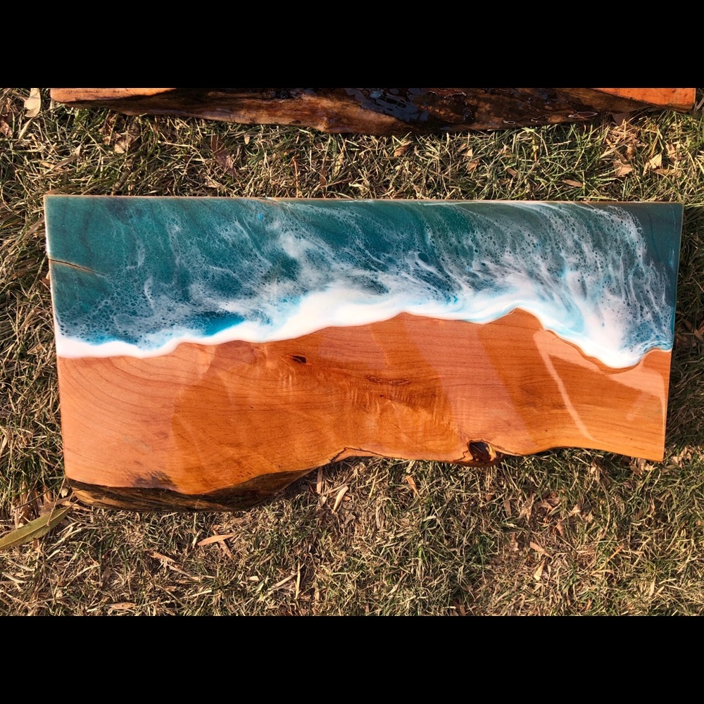 *SOLD* live edge serving tray